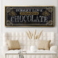 Chocolate - Floater Framed Canvas Print