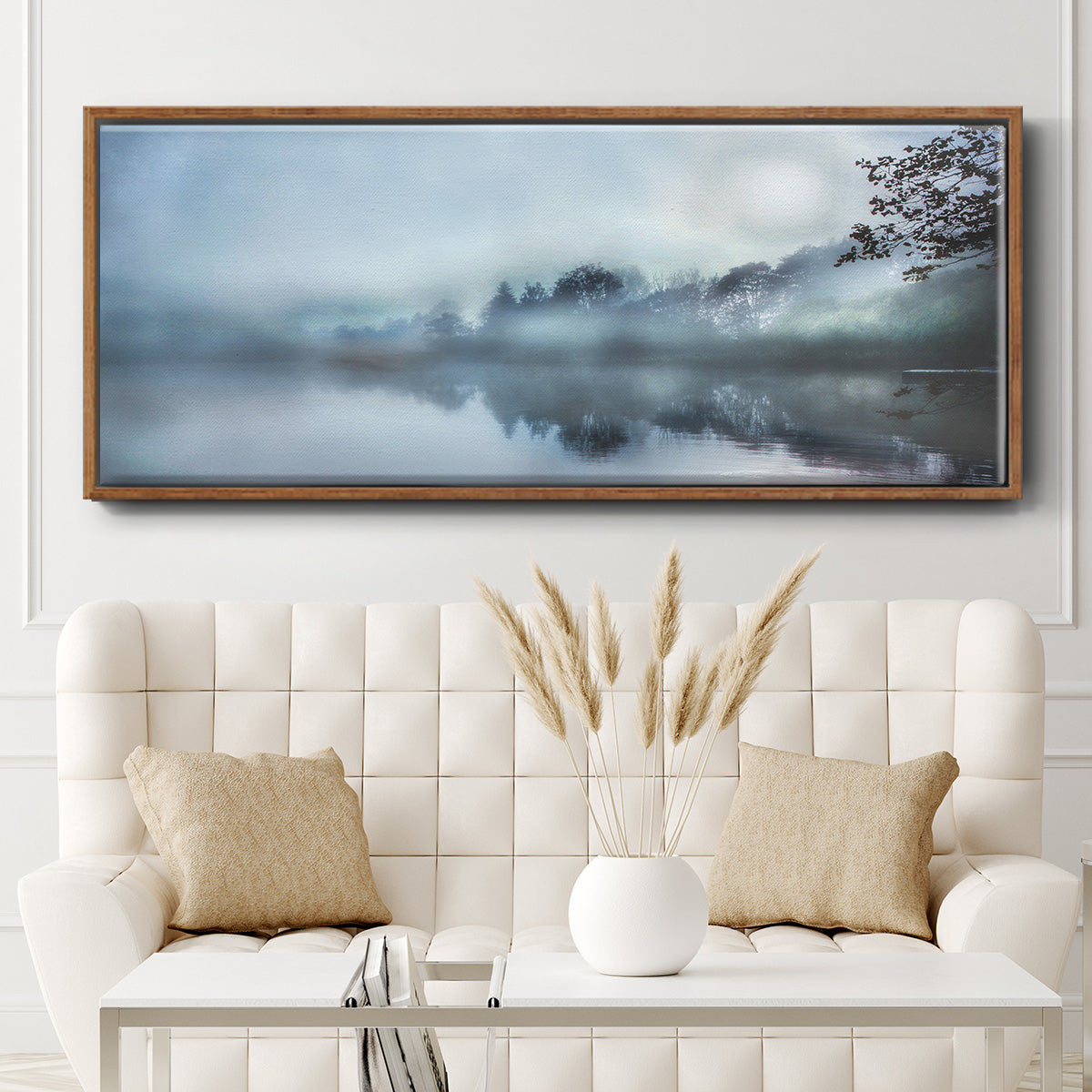 Morning Wonders - Floater Framed Canvas Print