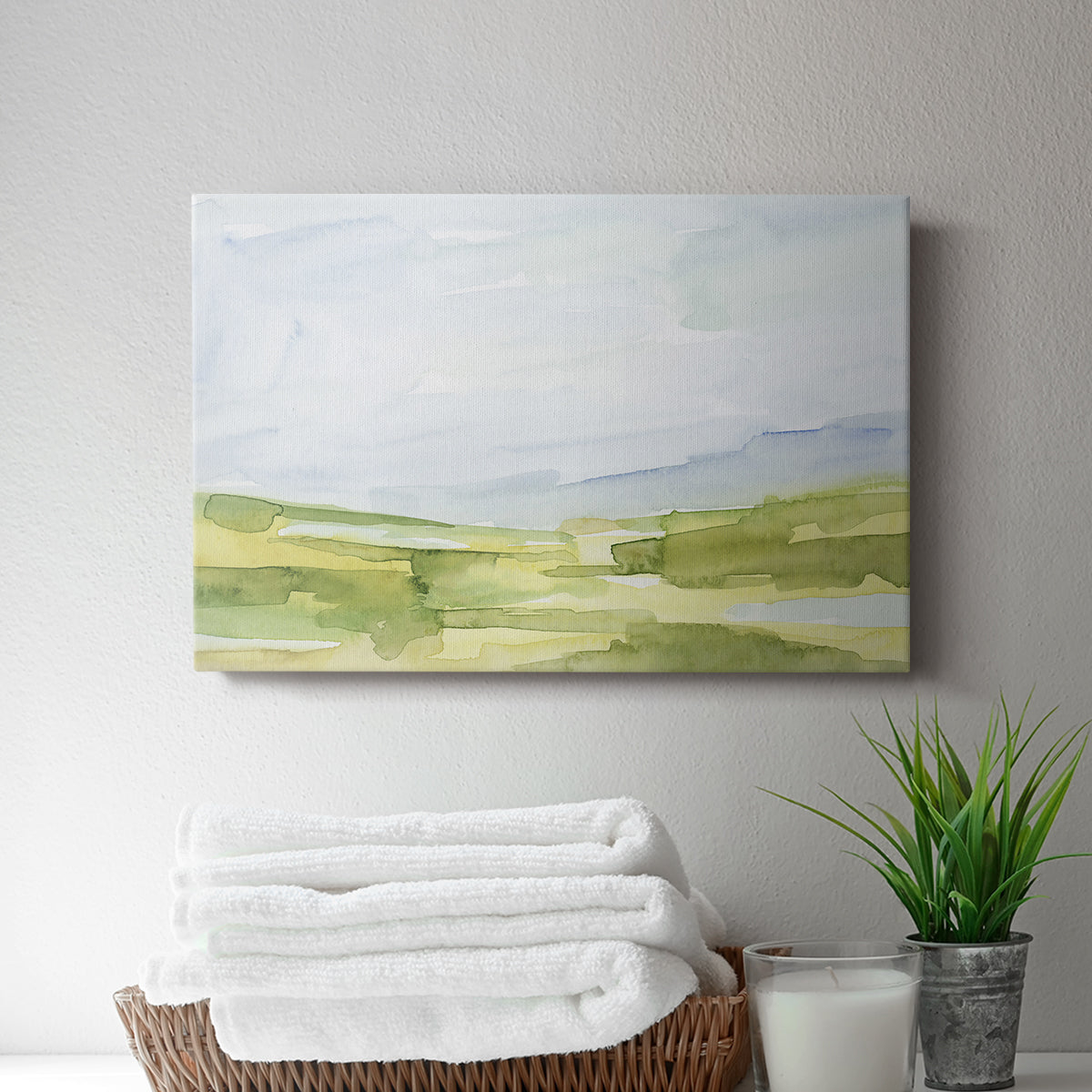 Watery Lowlands IV - Canvas Art Print
