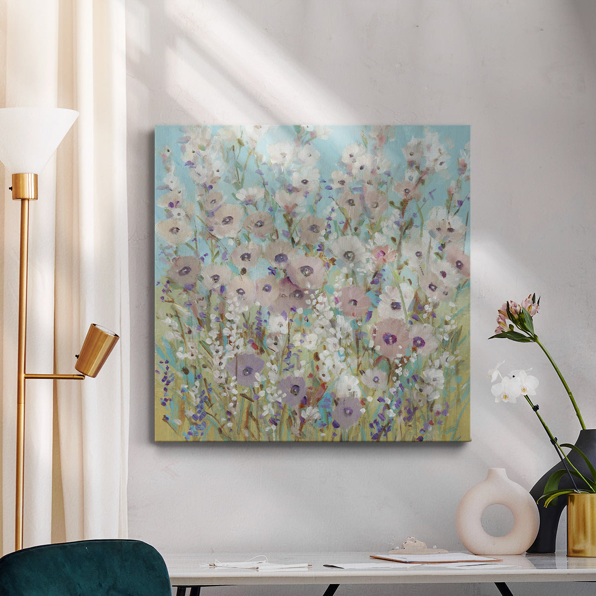 Mixed Flowers II - Canvas Art Print