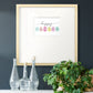 Happy Easter Premium Framed Print Double Matboard