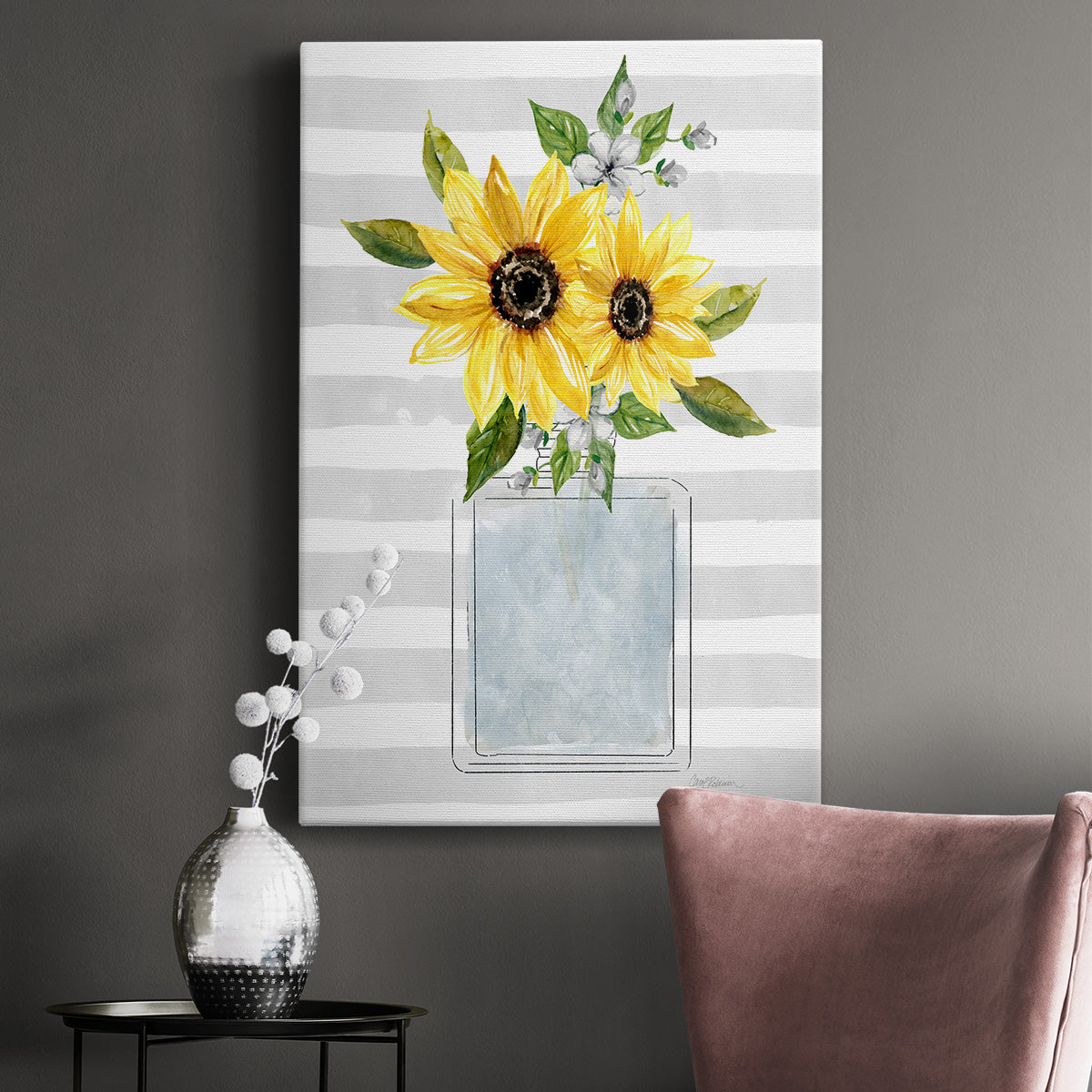 Sunflower Perfume I - Canvas Art Print