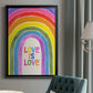 Love Loudly Collection B - Modern Framed Canvas Print