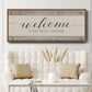 Happily Home - Floater Framed Canvas Print