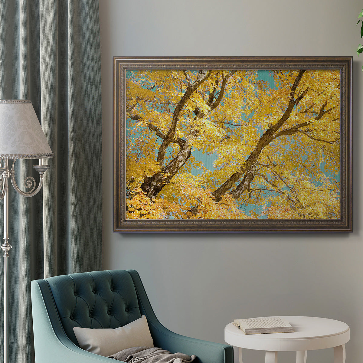 Autumn Tapestry V Premium Framed Canvas- Ready to Hang