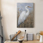 White Heron I Premium Gallery Wrapped Canvas - Ready to Hang