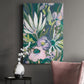 Purple Jungle Garden I Premium Gallery Wrapped Canvas - Ready to Hang