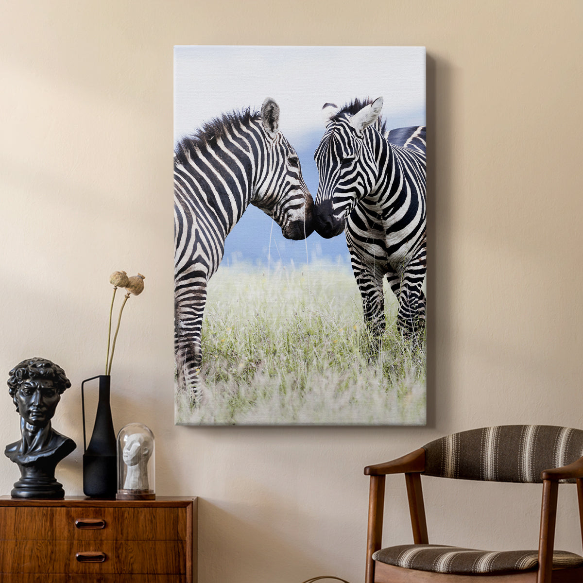 African Affection - Canvas Art Print