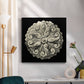 Black and Tan Rosette II - Canvas Art Print