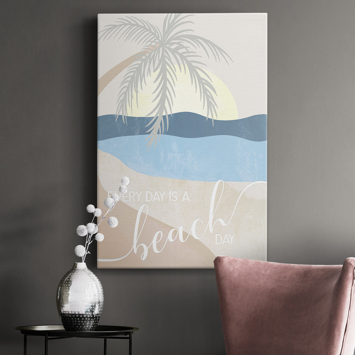 Beach Day Premium Gallery Wrapped Canvas - Ready to Hang