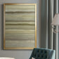 Lines in Neutral II - Modern Framed Canvas Print
