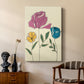 Colored Floral II - Canvas Art Print