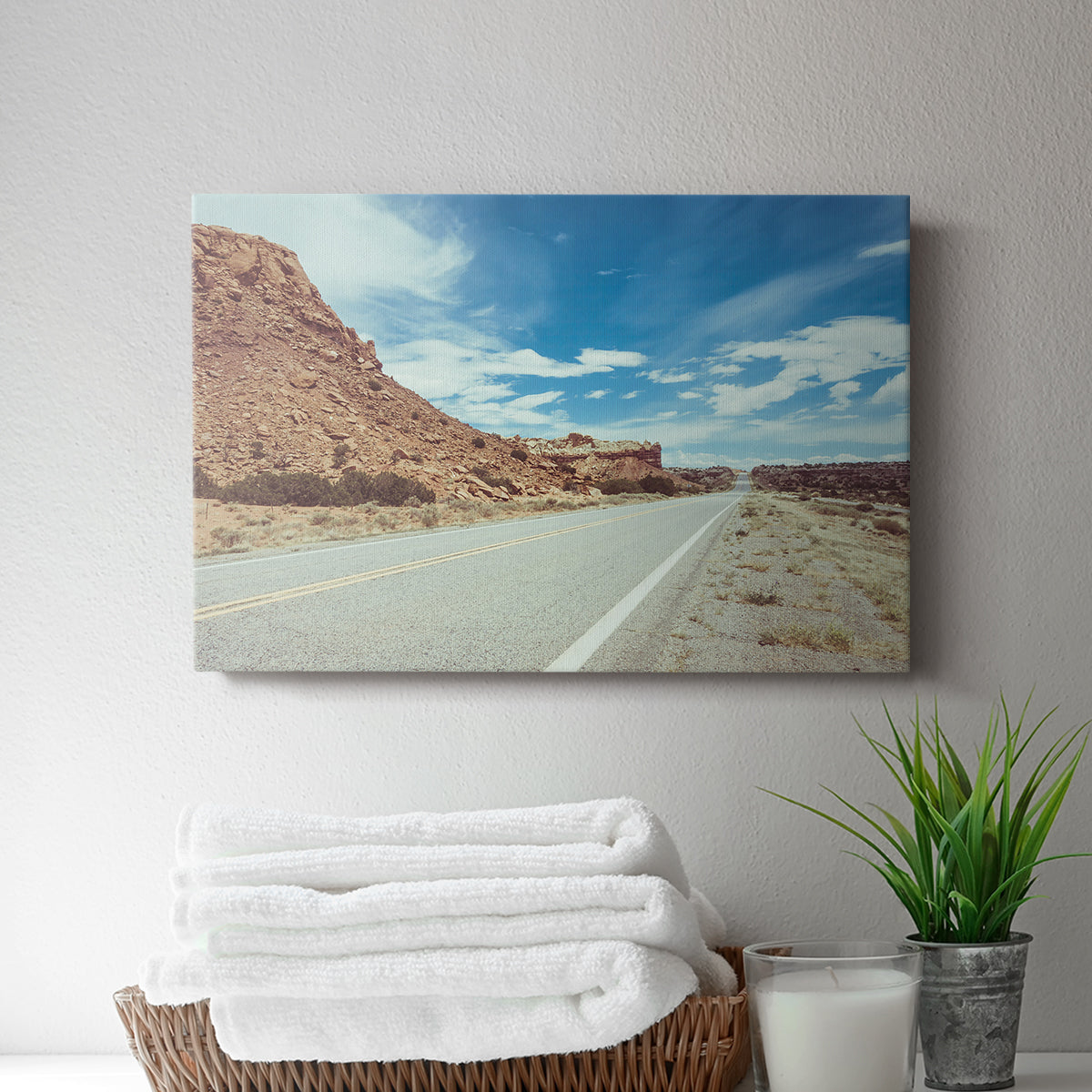 New Mexico Drive II - Canvas Art Print