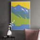 Bright Glacial Lake I Premium Gallery Wrapped Canvas - Ready to Hang