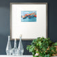 Primary Boats I Premium Framed Print Double Matboard