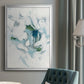 Ice Cavern III - Modern Framed Canvas Print