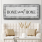 Home Sweet Home - Floater Framed Canvas Print