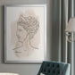 Greek Busts VI - Modern Framed Canvas Print