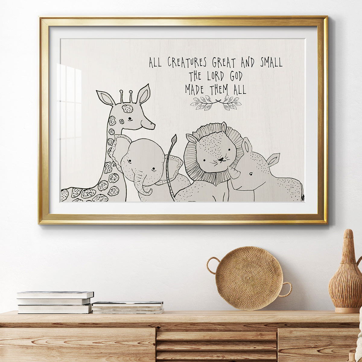 All Creatures Premium Framed Print - Ready to Hang