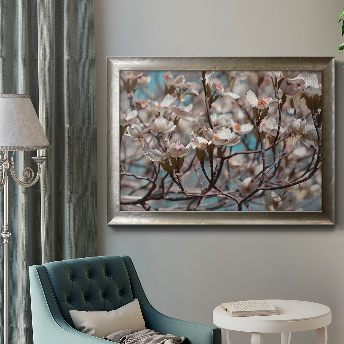 Dogwood Spring I Premium Framed Canvas- Ready to Hang