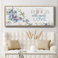 Small Things, Great Love - Floater Framed Canvas Print
