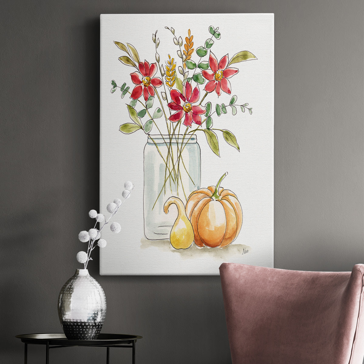 Simple Harvest I Premium Gallery Wrapped Canvas - Ready to Hang