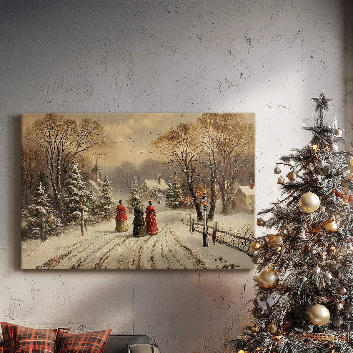 Twilight of Honeyed Cathedral - Canvas Art Print