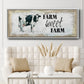 Farm Sweet Farm II - Floater Framed Canvas Print