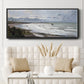 The Beach at Saint Adresse, 1876 - Floater Framed Canvas Print