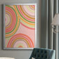 Abstract Rainbow I - Modern Framed Canvas Print