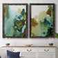 Water and Earth I - Premium Framed Canvas 2 Piece Set - Ready to Hang