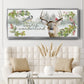 Reindeer Woods - Floater Framed Canvas Print