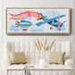 Dream Big Airplane - Floater Framed Canvas Print