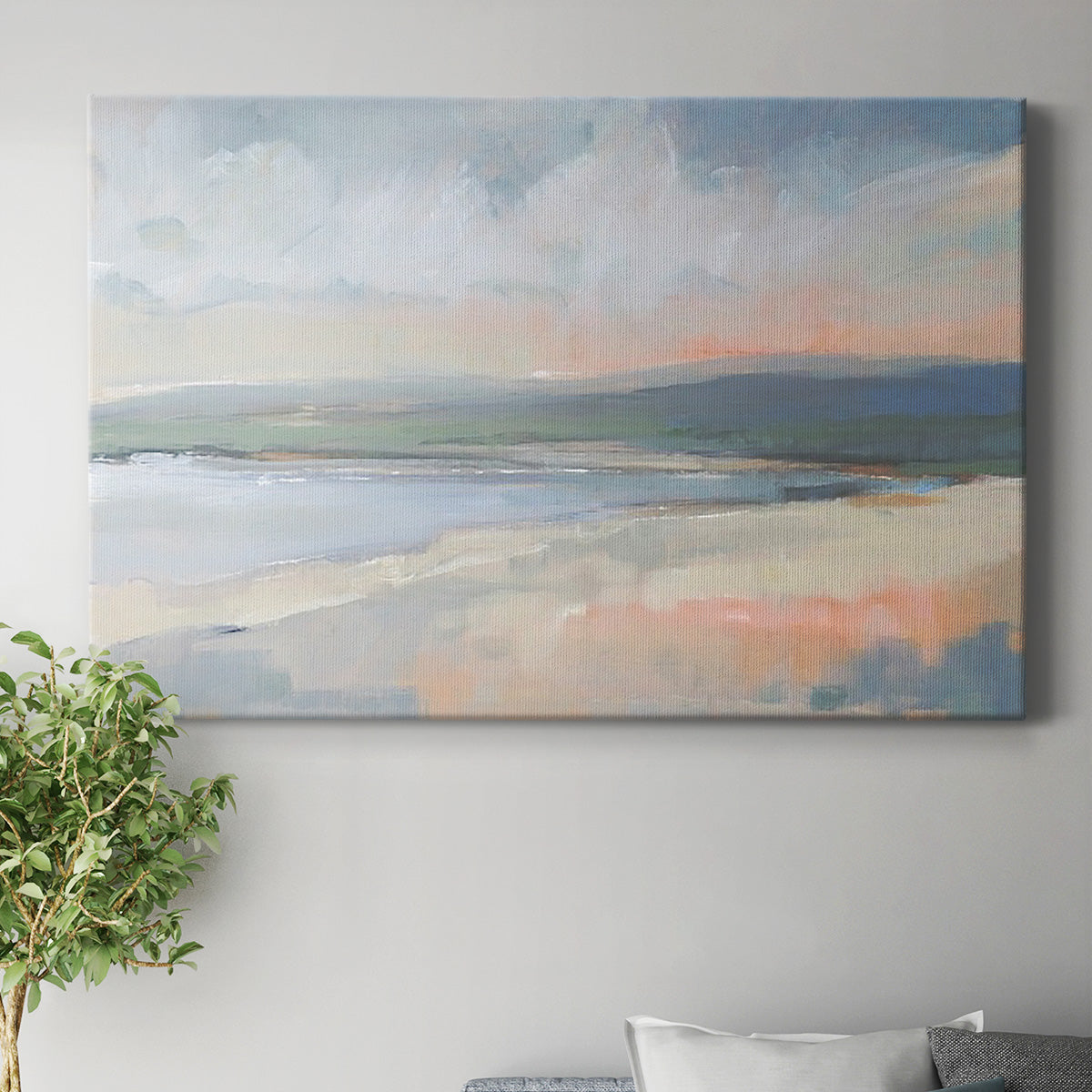 Coastal Study I Premium Gallery Wrapped Canvas - Ready to Hang