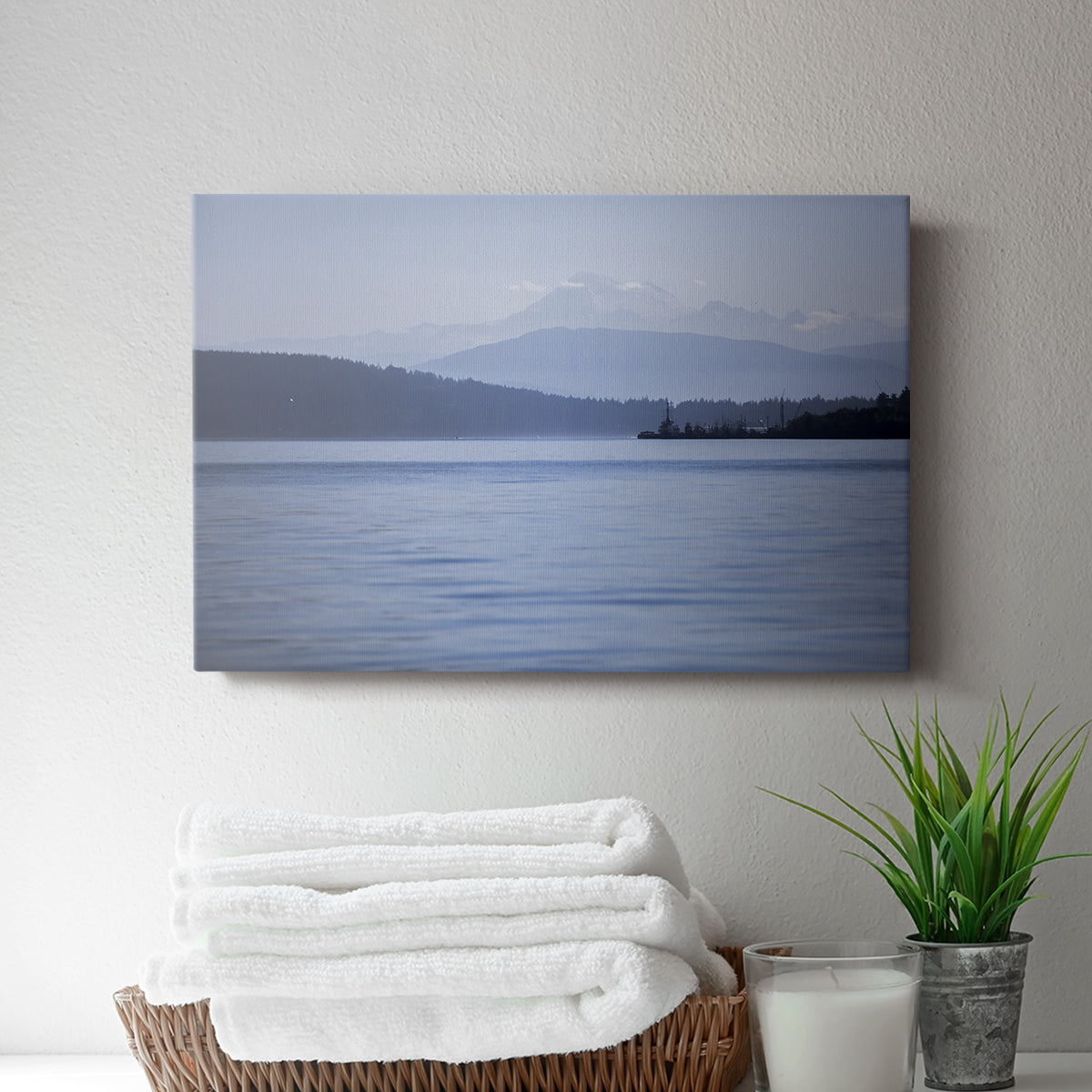 Blue Serenity - Canvas Art Print