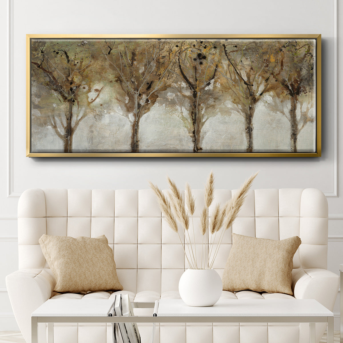 Seeing the Light - Floater Framed Canvas Print