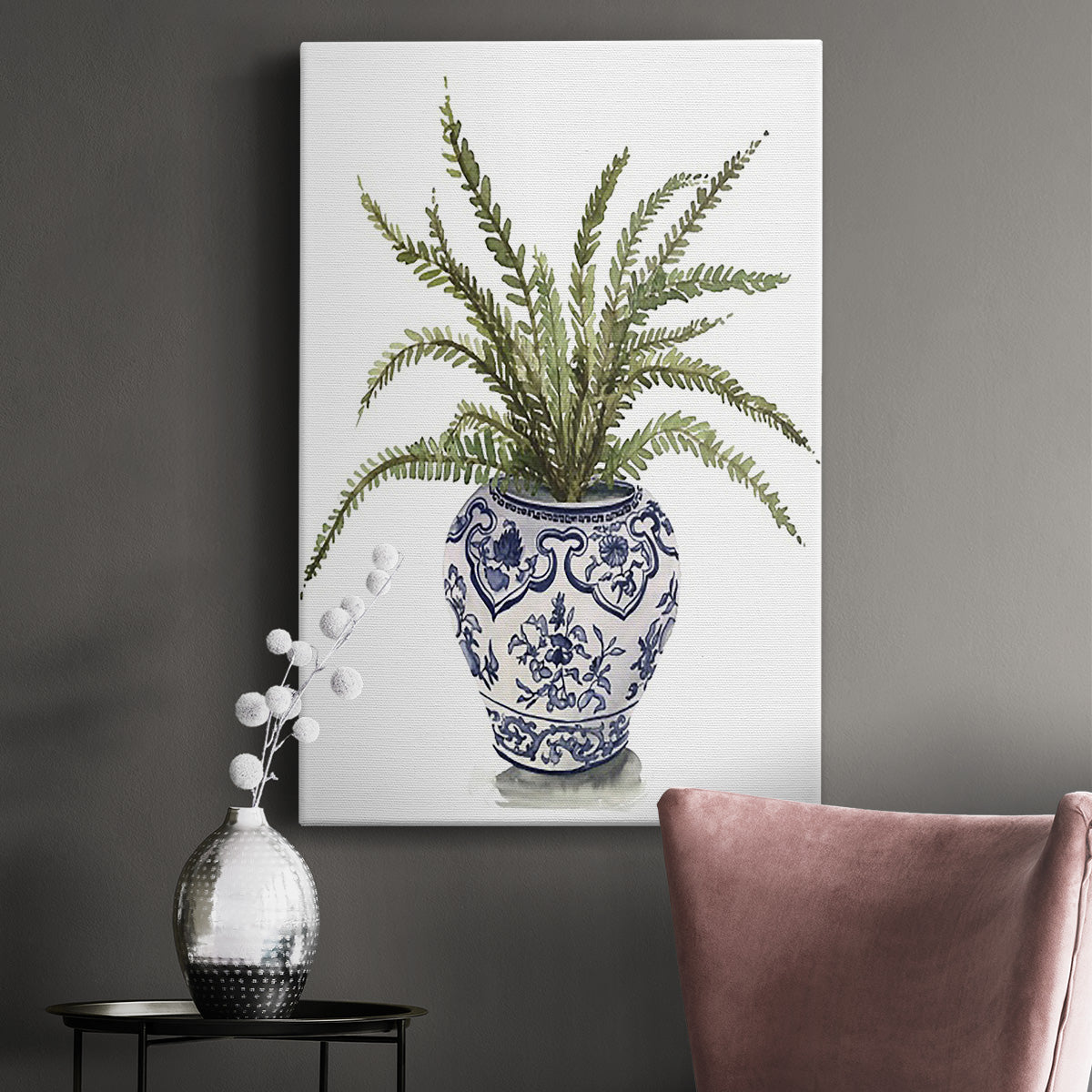 Fern House I - Canvas Art Print