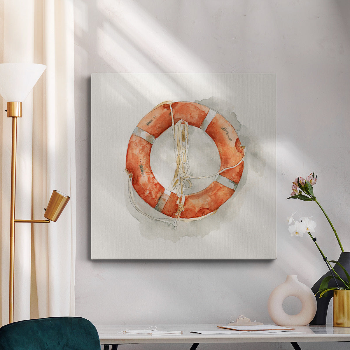 Nautical Safety II - Canvas Art Print