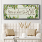 No Place Like Home - Floater Framed Canvas Print