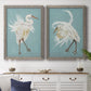 Heron Plumage III - Premium Framed Canvas 2 Piece Set - Ready to Hang