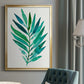 Palm Frond Flow I - Modern Framed Canvas Print