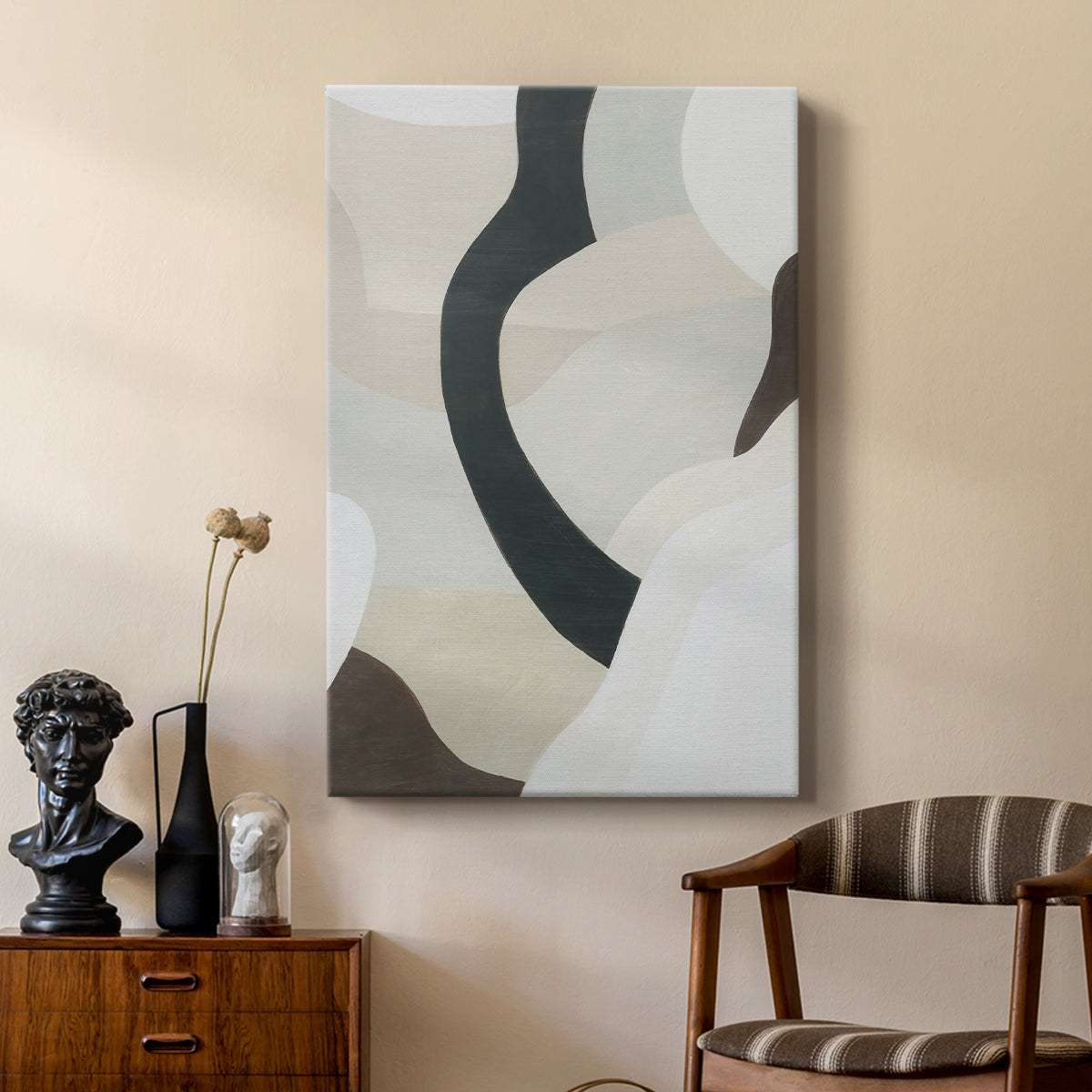 Shifting Neutrals II - Canvas Art Print