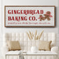 Gingerbread Baking Co - Floater Framed Canvas Print