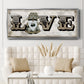 Winter Wonderland Friend Love - Floater Framed Canvas Print