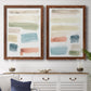 Watercolor Swatches I - Premium Framed Canvas 2 Piece Set - Ready to Hang