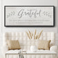 Grateful for Everything - Floater Framed Canvas Print