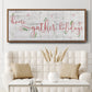 Holidays Gather - Floater Framed Canvas Print
