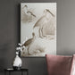 Sepia Water Birds II Premium Gallery Wrapped Canvas - Ready to Hang