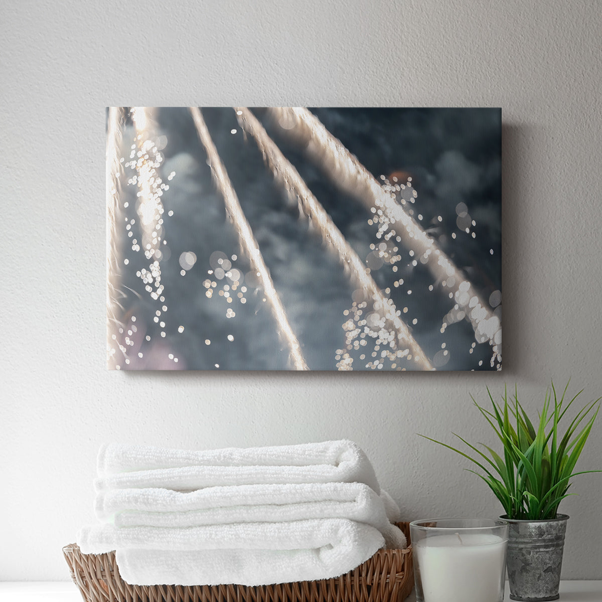 Celestial Glimmer - Canvas Art Print