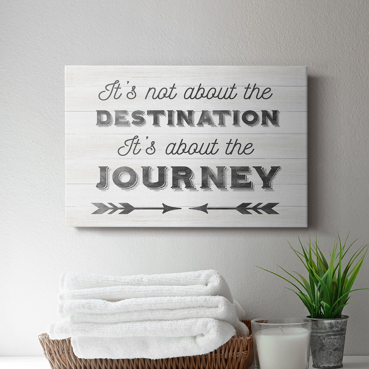 Destination - Canvas Art Print